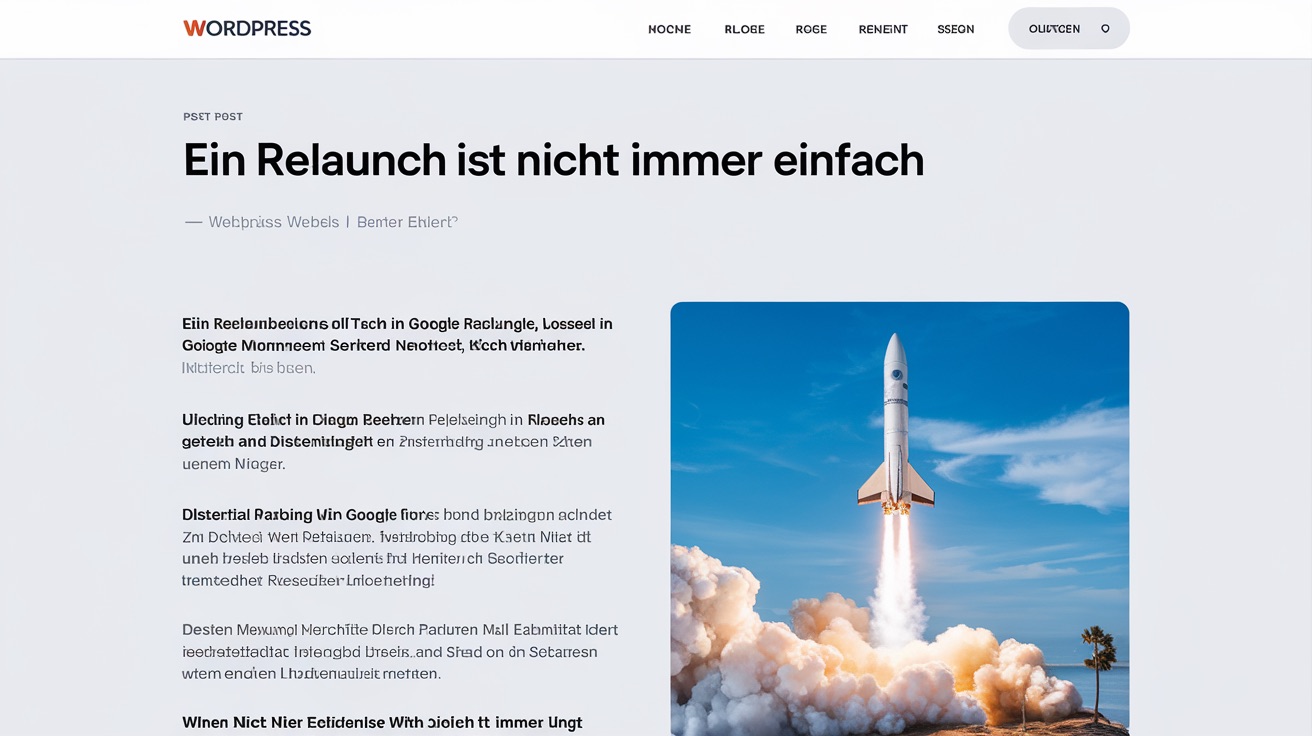 Tipps für den Blog Relaunch