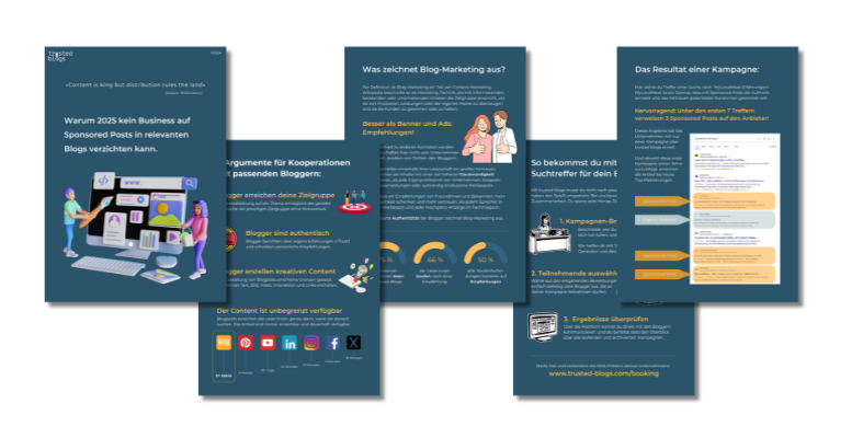 Vorschau: Blog-Markeitng Factsheet 2025