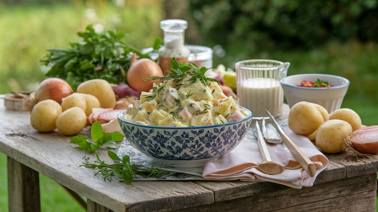 Köstlich: Kartoffelsalat